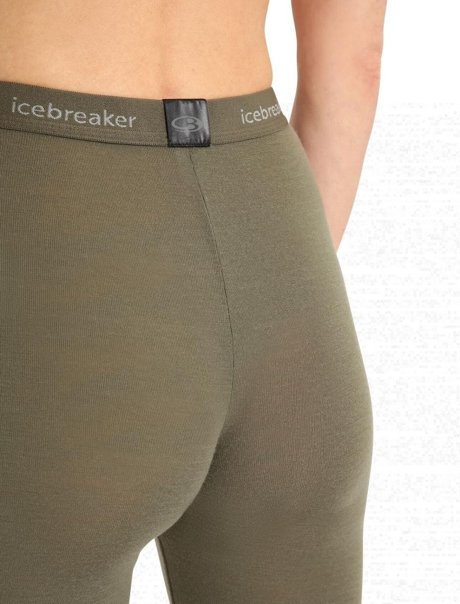 Base Layers Icebreaker Merino 175 Everyday Thermal Leggings Femme Vert Olive | FR 1899BEXC